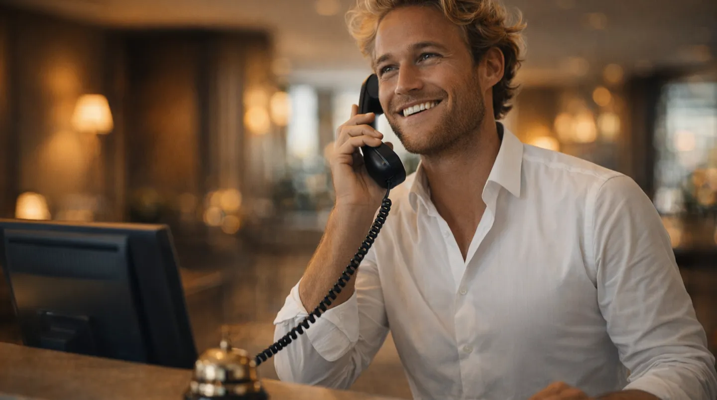 Accueil téléphonique en anglais : phrases clés